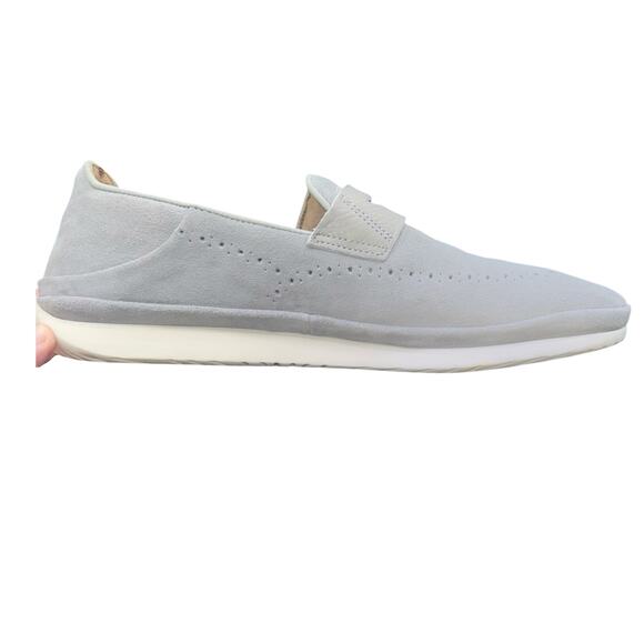 UGG Men’s Cali Penny Perf Slip-On Suede Sneakers Gray Size 12 - Picture 7 of 12